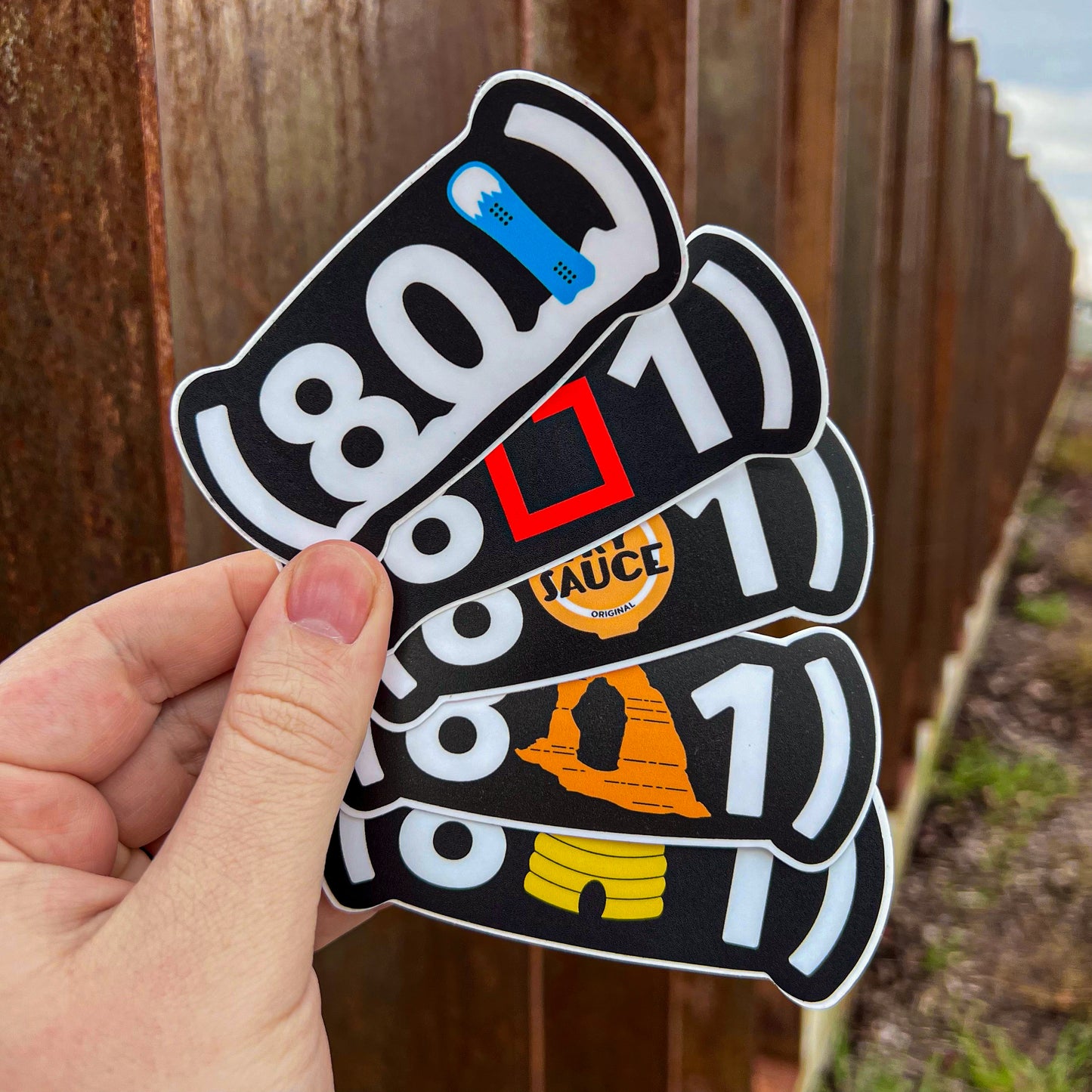 (801) Sticker Pack